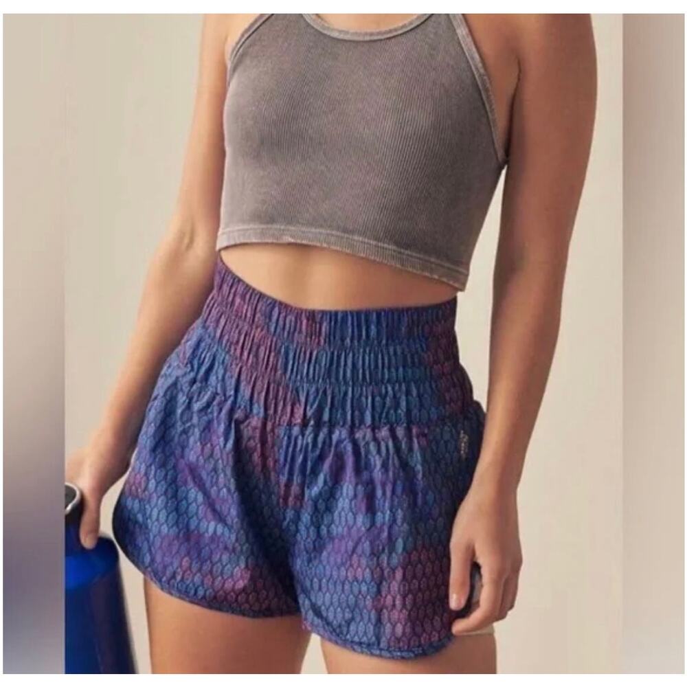 FP Movement The Way Home Shorts Buti Marianas Sz L High Waisted Athletic Running